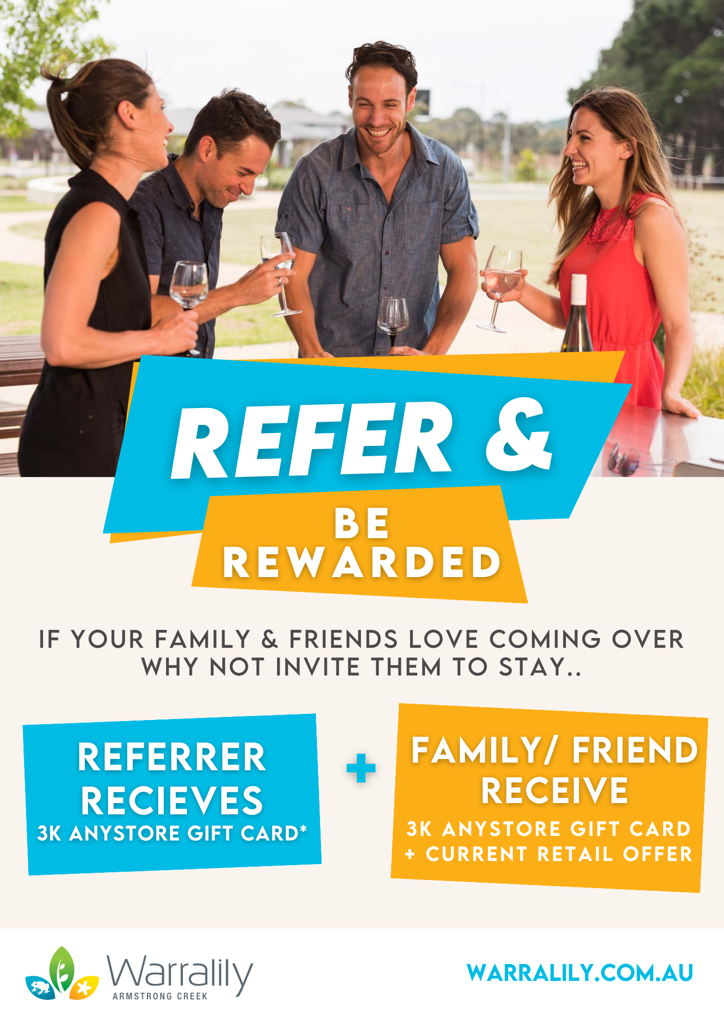 Refer and be rewarded